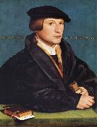 HOLBEIN, Hans the Younger Portrait of a Member of the Wedigh Family oil on canvas